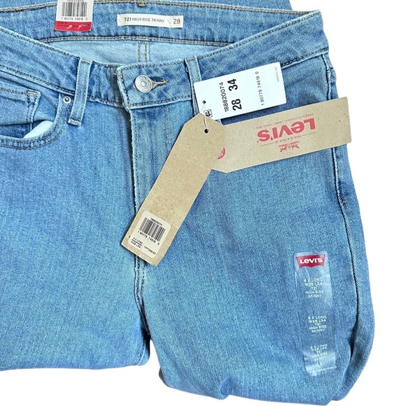 Levi’s 721 High Rise Skinny NWT - Picture 3 of 3